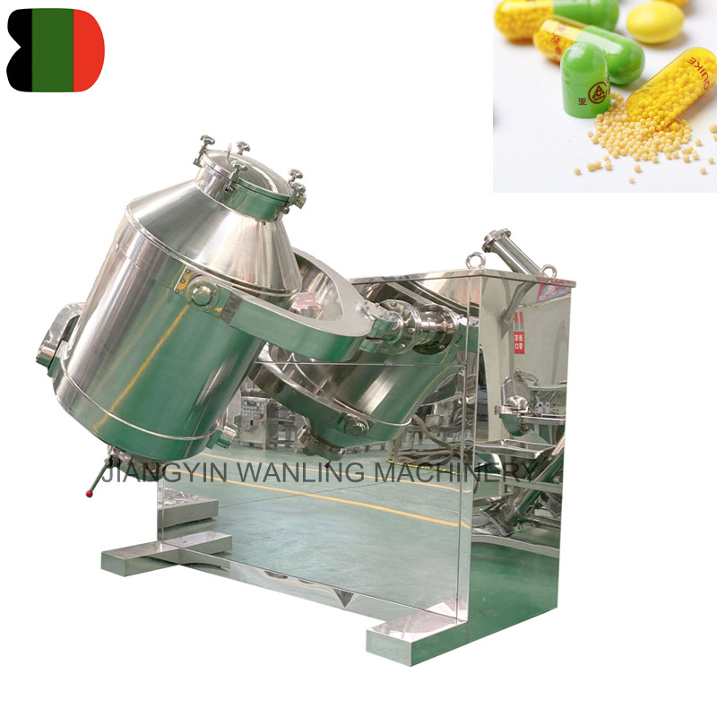 WLS Pharmaceutical Powder 3D -микшерный микшер